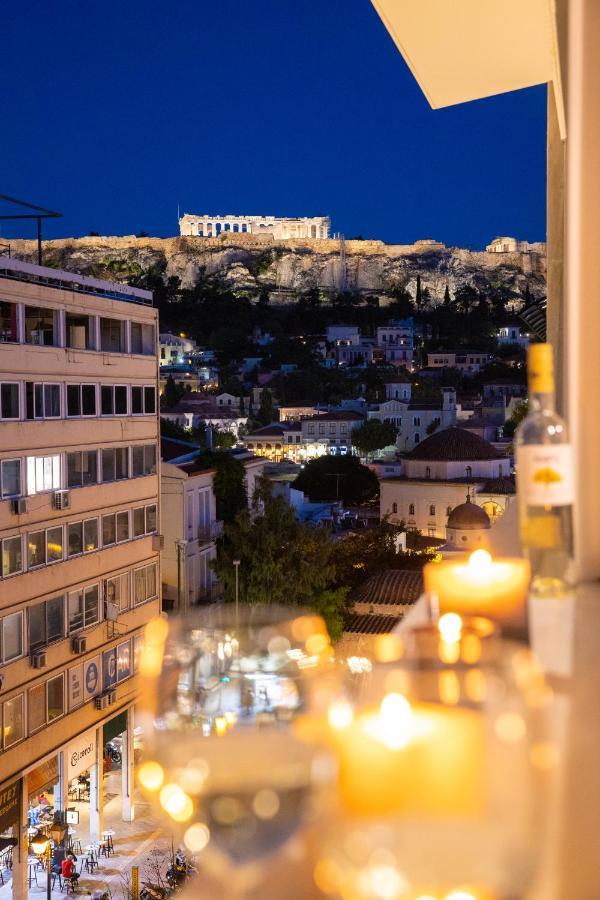 דירות אתונה Acrolights By Night מראה חיצוני תמונה